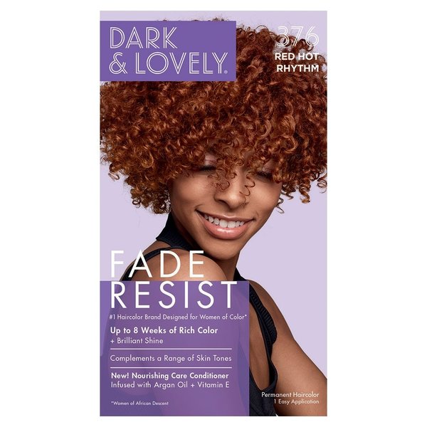 Dark and Lovely® Dark and Lovely¨ - Haarkleur - 8 weken lang levendige kleur - Effectieve dekking voor grijs haar - RED HOT RHYTHM (376)