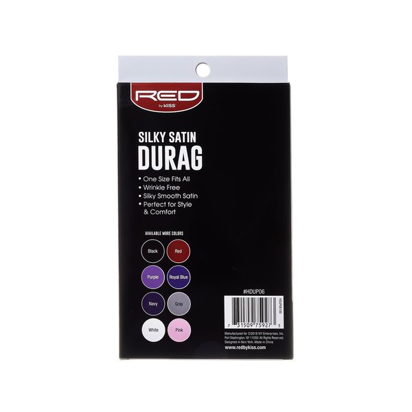 Red by Kiss Red by Kiss Silky Satin Durag (Navy)