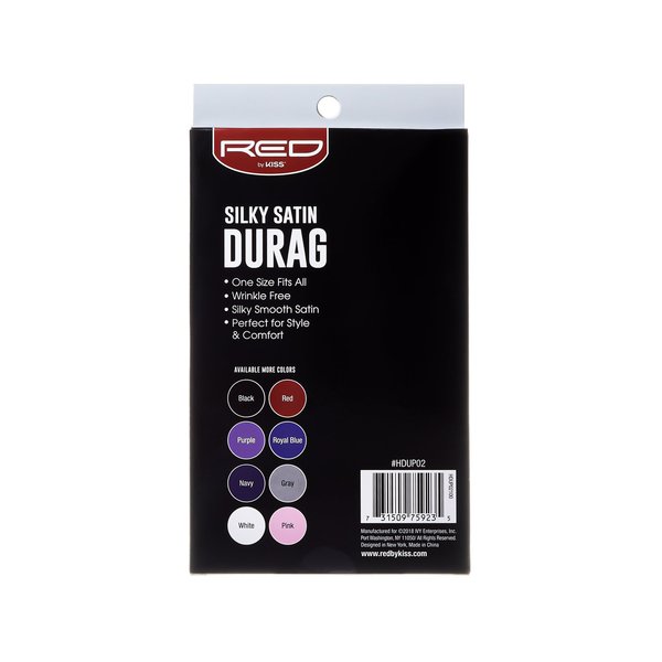 Red by Kiss Red by Kiss Silky Satin Durag (Purple)