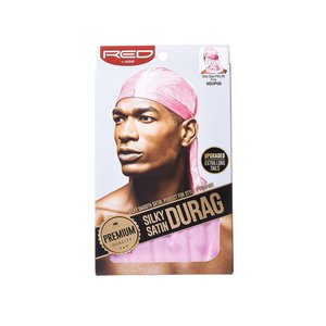 Red by Kiss Silky Satin Durag (Pink)