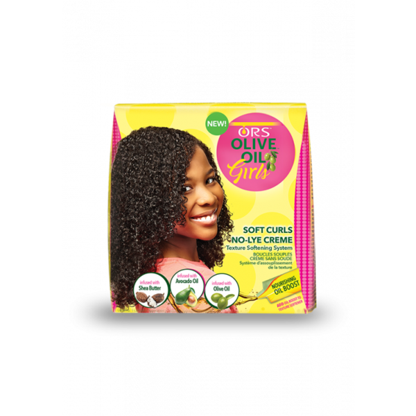 ORS ORS Olive Oil Girls Soft Curls No-Lye Creme Texture Softening System