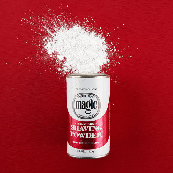 Magic Shave Magic Extra Strength Razorless Shaving Powder (Red)