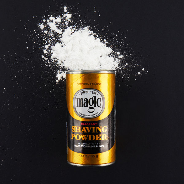 Magic Shave Magic Fragrant Razorless Shaving Powder (Gold)