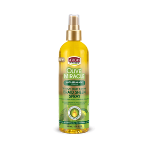 African Pride Olive Miracle Tension Relief & Shine Braid Sheen Spray (355ml)