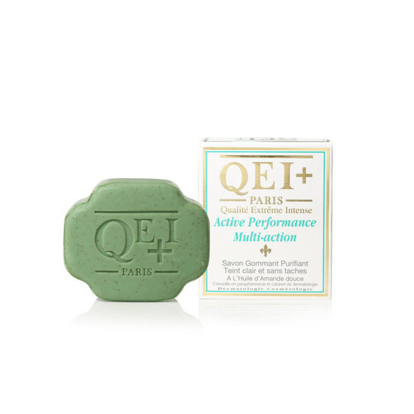 QEI+ Paris QEI+ Paris - Exfolierende zeep - Verwijdert dode huidcellen - Verheldert en egaliseert de teint - 250g