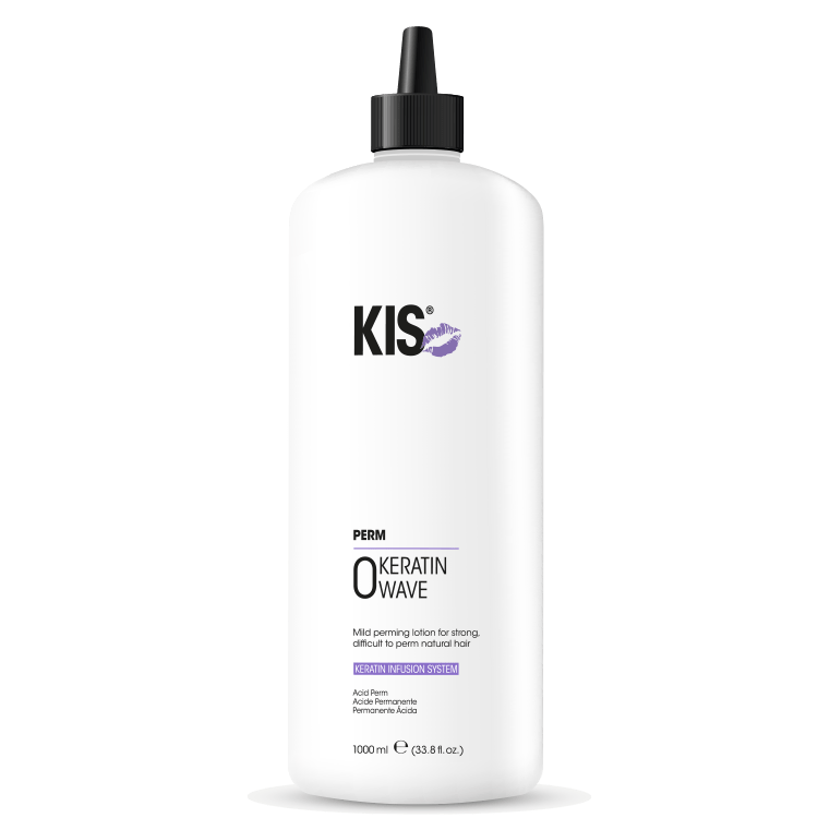 KIS Kerawave 1000ml – Milde, Gebrauchsfertige Dauerwellen-Lotion Mit Protein Für Sprungkraft & Glanz