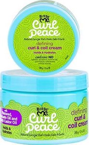 Just For Me® Just For Me - Curl Peace Defining Curl & Coil Cream - Krullen Creme - Kinderen- (340gr)