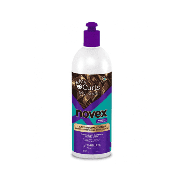 Novex Novex - Leave-In Conditioner - Voedt en hydrateert de krullen - Vermindert pluis en biedt langdurige definitie - 500ml