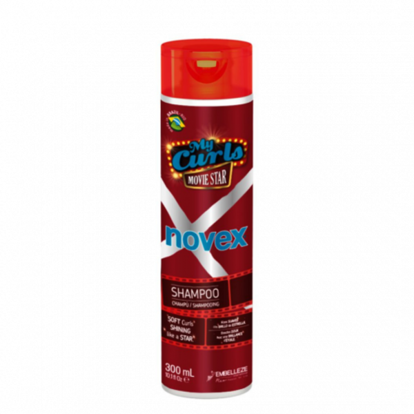 Novex Novex - Shampoo - Reinigt en hydrateert krullen - Versterkt en beschermt tegen pluizen - 300ml