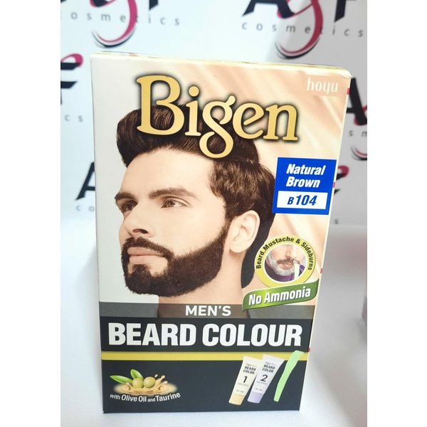 Bigen Men's Beard Color Natural Brown (B104)