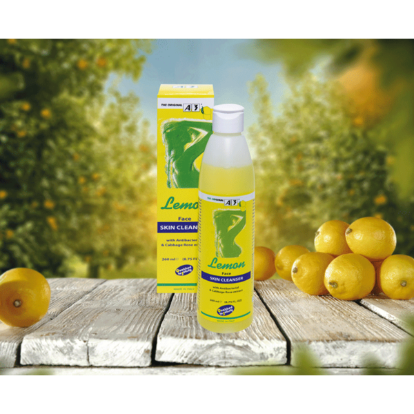 Huile Hydratante Visage Et Corps Lemon A3 – 260ml, éclat Et Hydratation à L'extrait De Citron