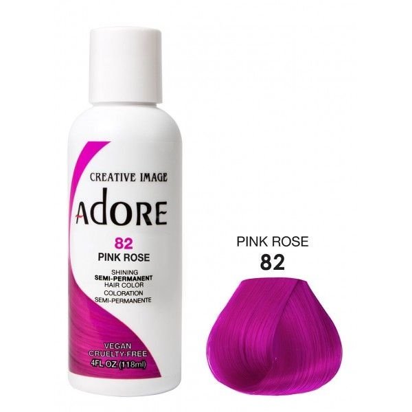 Adore Semi Permanent Hair Color 82 - Pink Rose