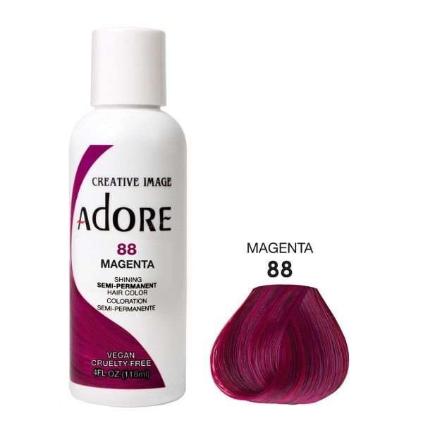 Adore Semi Permanent Hair Color 88 - Magenta