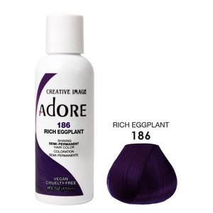 Semi Permanent Hair Color 186 - Rich Eggplant