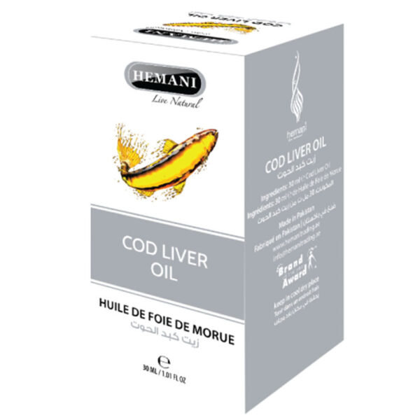 Hemani Herbal Cod Liver Oil (30ml)