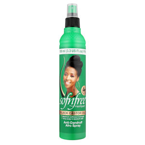 Sofn'free Black Castor Oil Afro Spray 350ml