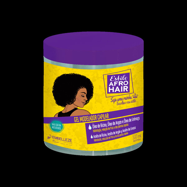 Novex Novex - Stylinggel krullen – Fixeert en modelleert langdurig – Vermindert kroezen zichtbaar – Voedt met olie-infusie – 500ml