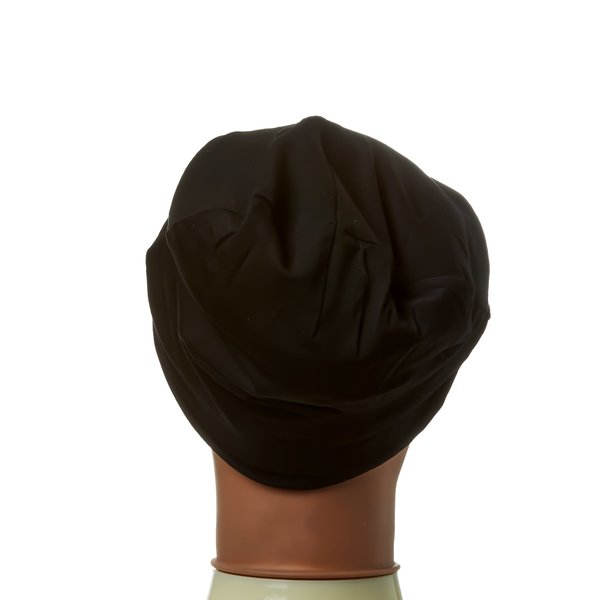 Red by Kiss Silky Satin Stylish Cap X-Large (Black)