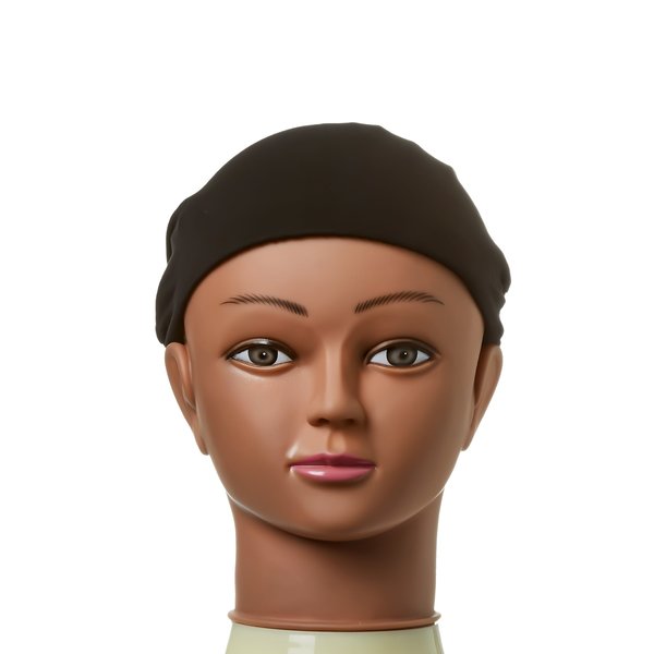 Red by Kiss Red by Kiss - Satijnen slaapmuts zwart– Voorkomt breuk en uitdroging – Beschermt tegen klitten en kroezen – Comfortabele pasvorm voor elk haartype – X-Large