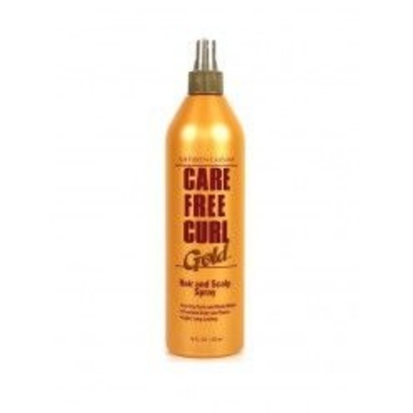 Care Free Curl Care Free Curl - Gold Hair & Scalp Spray - Hydrateert en voedt haar en hoofdhuid - Kalmeert en temt pluis voor gedefinieerde krullen - 237ml