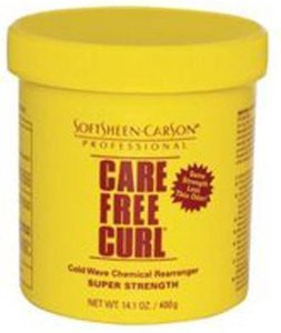 Care Free Curl Softseen-Carson Care Free Curl Cold Wave Chemical Rearranger (400g) SUPER STRENGTH