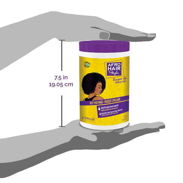 Novex Novex - Haarmasker - Hydrateert en voedt krullen - Versterkt en beschermt het haar - Type 3C tot 4C - 1kg