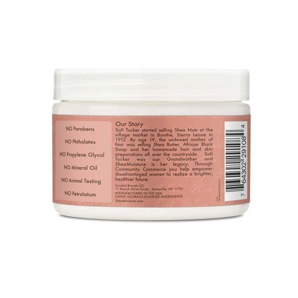 Shea Moisture COCONUT & HIBISCUS CURL & SHINE HAIR MASQUE (340g)