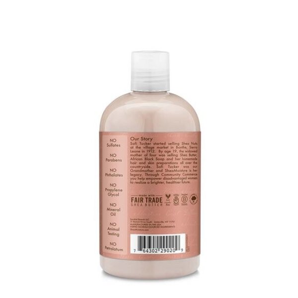 Shea Moisture COCONUT & HIBISCUS CURL & SHINE SHAMPOO (384ml)