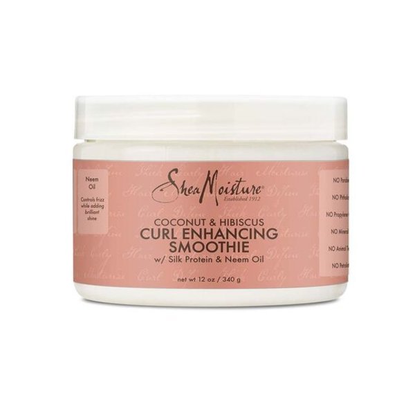 Shea Moisture Shea Moisture - Krulcreme – Hydrateert intens en voorkomt pluis – Geeft glans en veerkracht aan krullen – Geschikt voor dagelijks gebruik – 326g