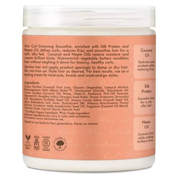 Shea Moisture COCONUT & HIBISCUS CURL ENHANCING SMOOTHIE (567g)