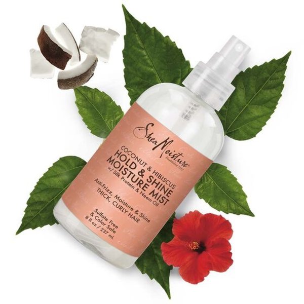 Shea Moisture COCONUT & HIBISCUS HOLD & SHINE MOISTURE MIST (237ml)