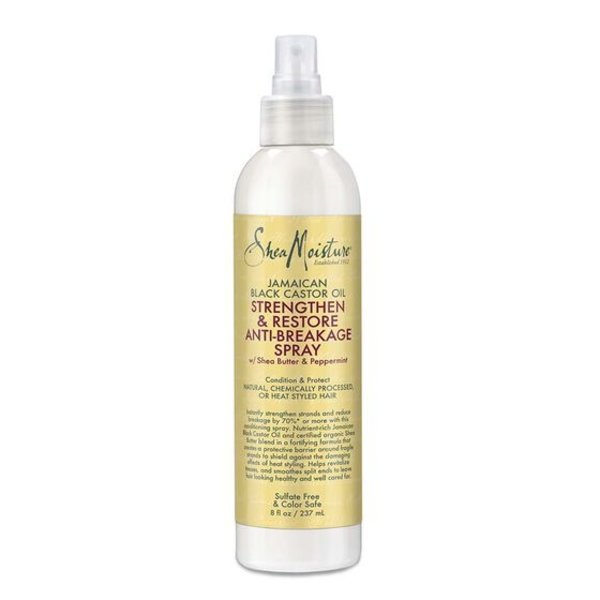 Shea Moisture JAMAICAN BLACK CASTOR OIL STRENGTHEN & RESTORE ANTI-BREAKAGE SPRAY (237ml)