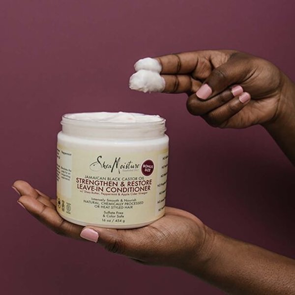 Shea Moisture JAMAICAN BLACK CASTOR OIL STRENGTHEN RESTORE LEAVE