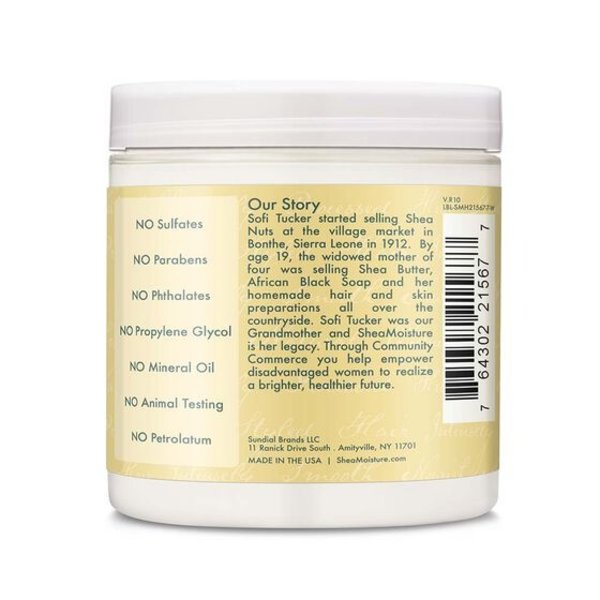 Shea Moisture JAMAICAN BLACK CASTOR OIL STRENGTHEN & RESTORE MOISTURE TWIST AND LOC BUTTER (170g)