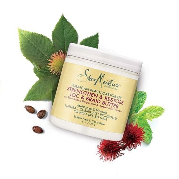 Shea Moisture JAMAICAN BLACK CASTOR OIL STRENGTHEN & RESTORE MOISTURE TWIST AND LOC BUTTER (170g)