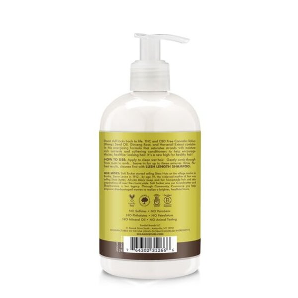 Shea Moisture CANNABIS SATIVA (HEMP) SEED OIL LUSH LENGTH CONDITIONER (384ml)