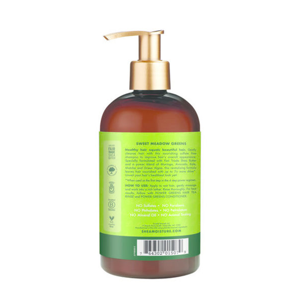 Shea Moisture MORINGA & AVOCADO POWER GREENS CONDITIONER (384ml)