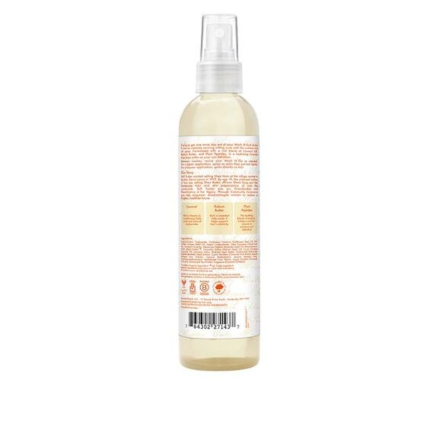 Shea Moisture COCONUT CUSTARD MAKE IT LAST WASH N' GO CURL REVIVAL OIL (237ml)