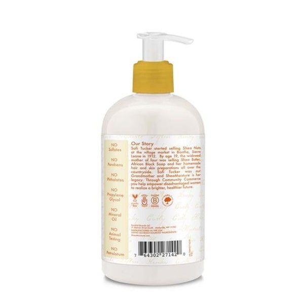 Shea Moisture COCONUT CUSTARD MAKE IT LAST WASH N' GO SHAMPOO (384ml)