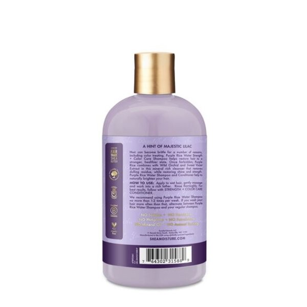 Shea Moisture PURPLE RICE WATER STRENGTH & COLOR CARE SHAMPOO (399ml)