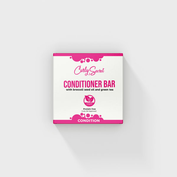 Curly Secret Curly Secret Conditioner Bar – Hydraterende & Milieuvriendelijke Conditioner in Blokvorm (60g)