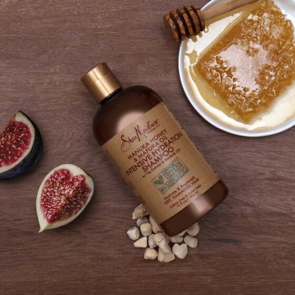 Shea Moisture Shea Moisture - Hydraterende shampoo - Intensieve hydratatie voor droog, krullend haar - Versterkt en beschermt tegen omgevingsinvloeden - 384ml