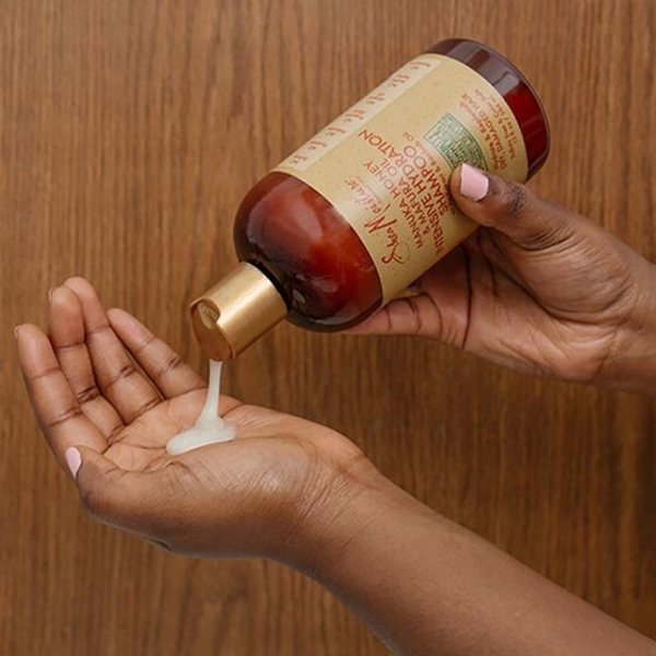 Shea Moisture Shea Moisture - Hydraterende shampoo - Intensieve hydratatie voor droog, krullend haar - Versterkt en beschermt tegen omgevingsinvloeden - 384ml