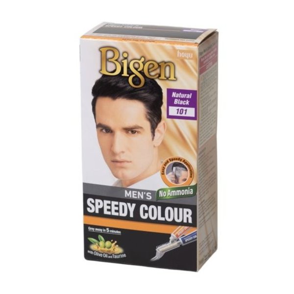 Bigen Men's Speedy Color - Natural Black #101