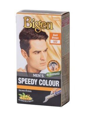 Bigen Men's Speedy Color - Dark Brown #103