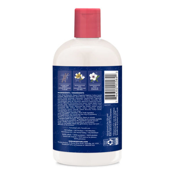 Shea Moisture Shea Moisture - Shampoo - Herstelt glans en zachtheid - Voedt met suikerrietextract en weideschuimzaadolie - 384ml