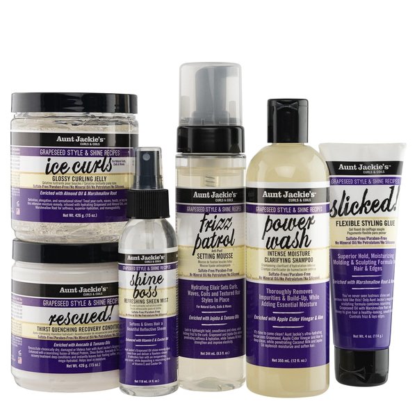 Aunt Jackie's Grapeseed Complete Collection (6pcs)