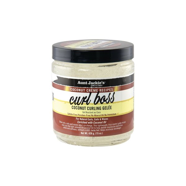 Aunt Jackie's Curl Boss – Coconut Curling Gelée (426g)