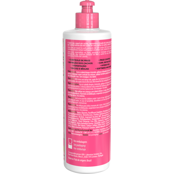 Salon Line SOS Curls - Honey Extract Curl Activator (500ml)