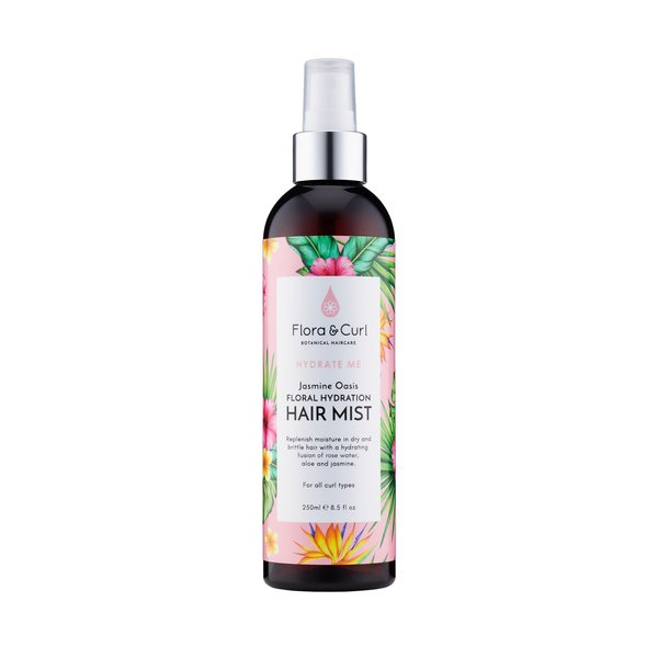 Flora & Curl HYDRATE ME - Jasmine Oasis Hydrating Hair Mist (250ml)